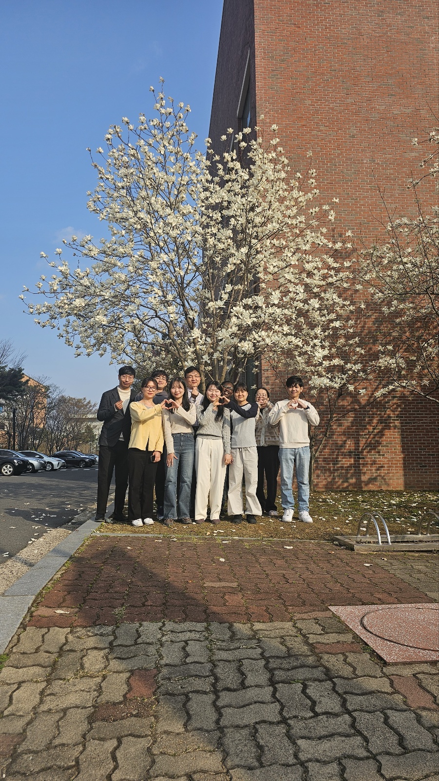 2025. 04. 04 벚꽃 단체 사진 이미지
